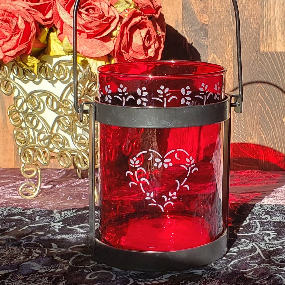 Glass Etching: Hearts And Love